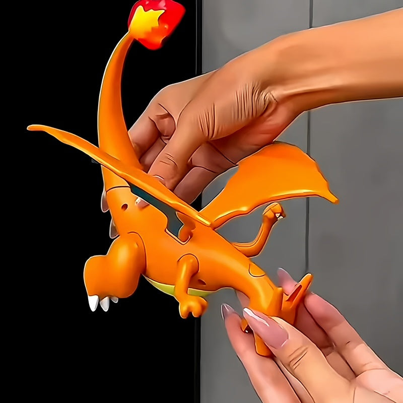 Kawaii Charmander humidifier toy with LED light and mist spray