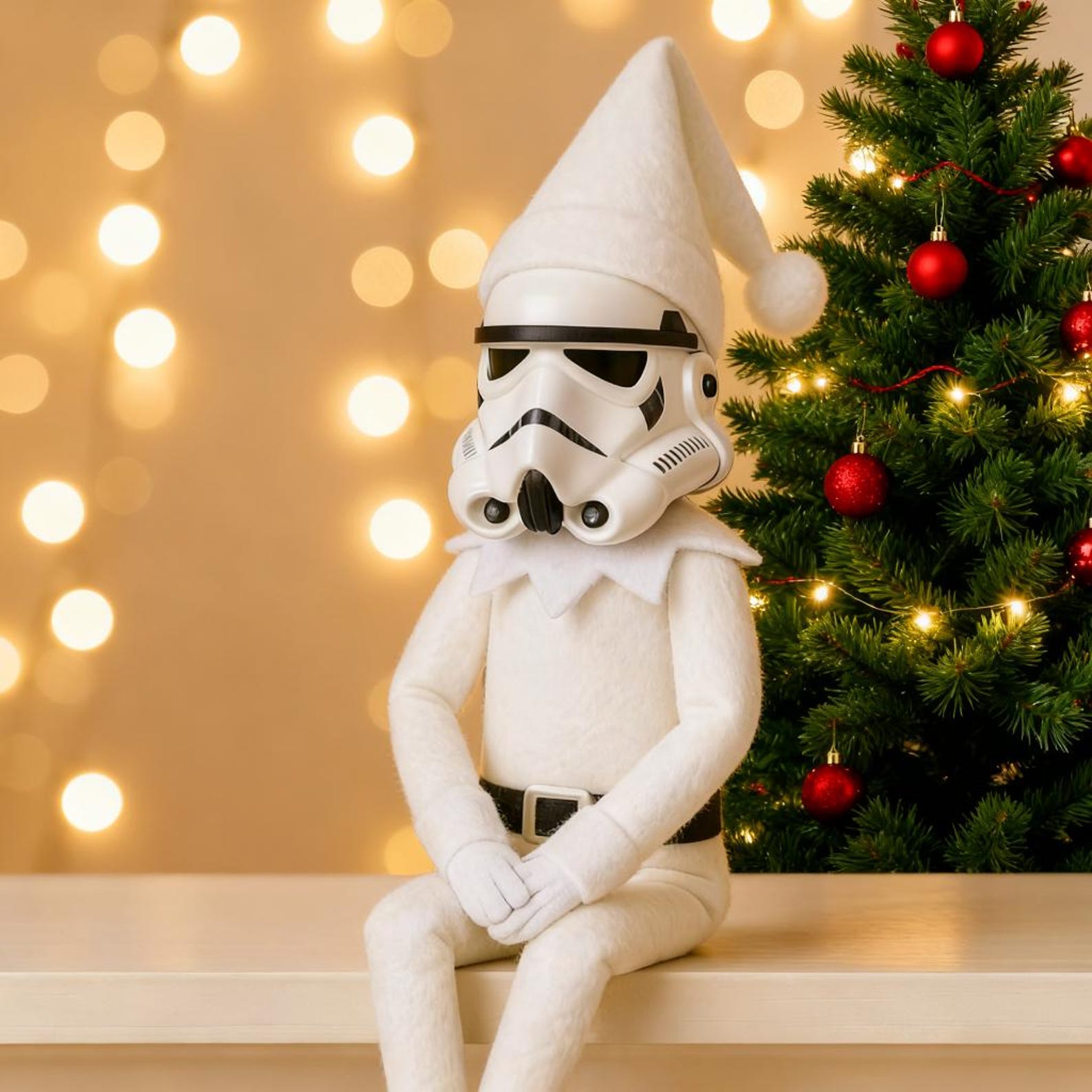 Stormtrooper & Darth Vader Christmas Elf