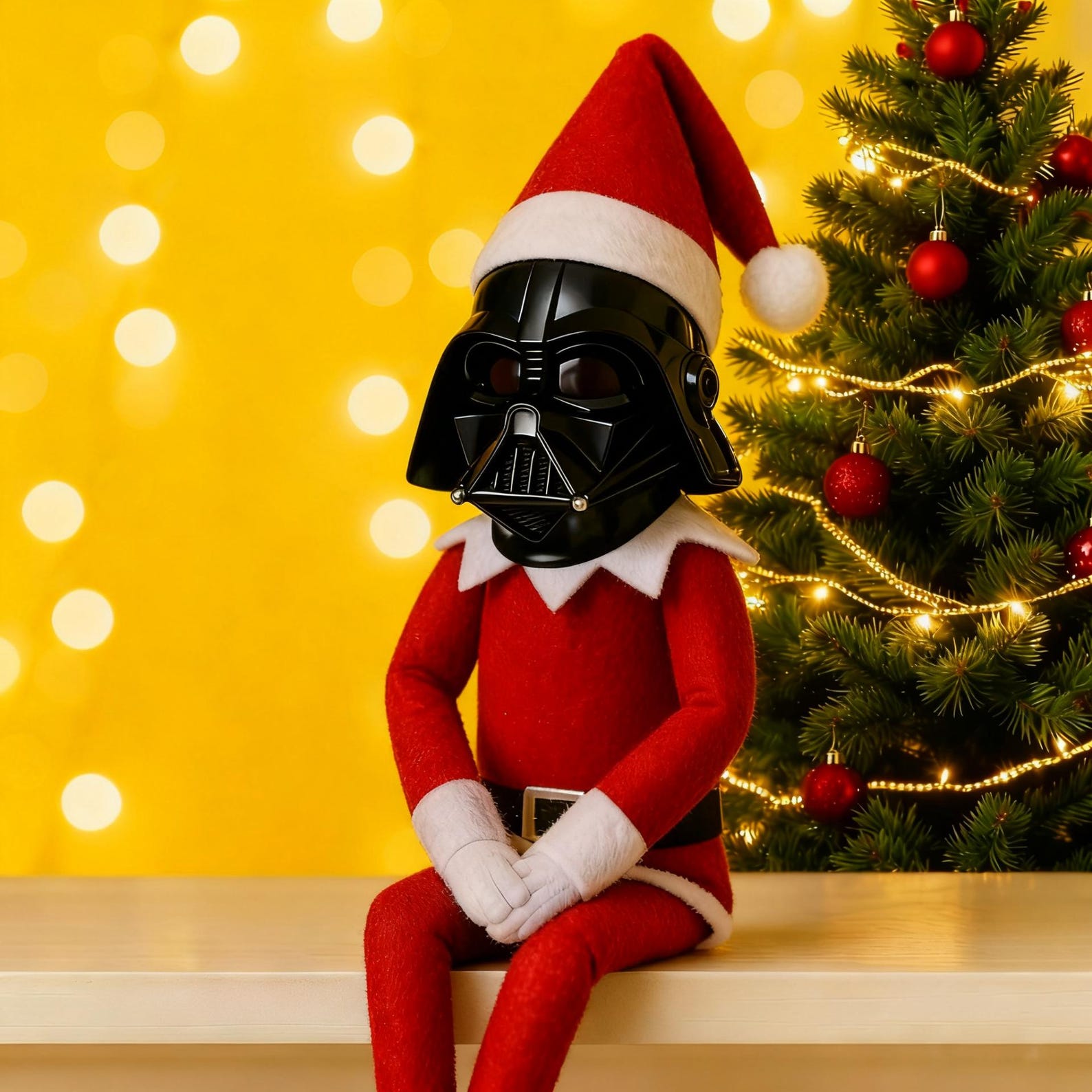 Stormtrooper & Darth Vader Christmas Elf