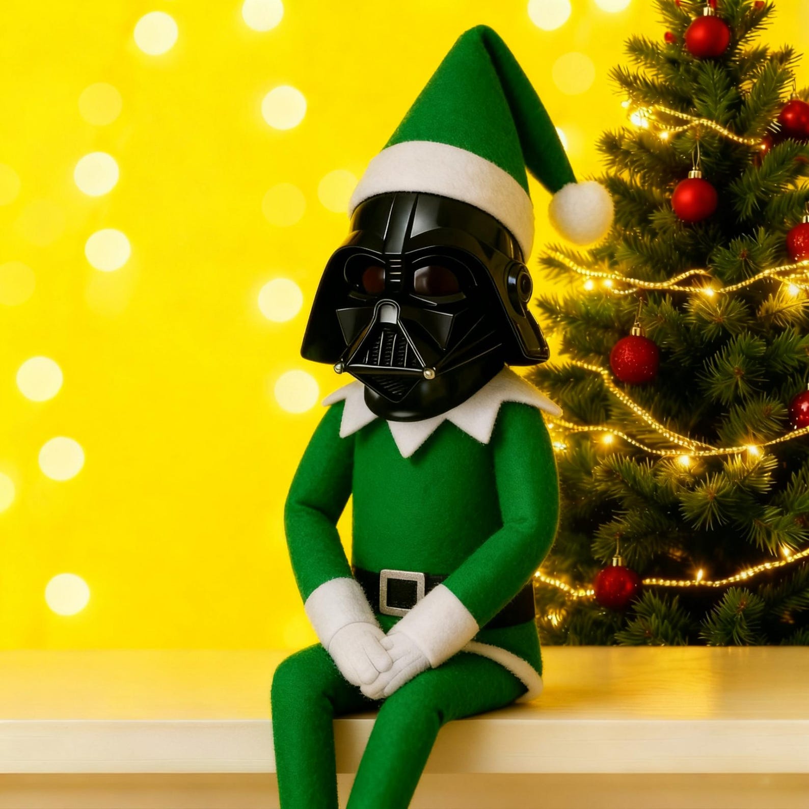 Stormtrooper & Darth Vader Christmas Elf